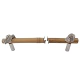 Vicenza Designs p2012 Palmaria 12-inch Bamboo Knot Pullアプライアンス、ポリッシュシルバー
