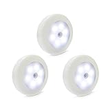 teepao Hanging Closet Light、ミニタッチセンサーLEDキャビネットライト下キャビネット照明、廊下、バスルームベッドルームキッチンの、などシルバー ホワイト 702577960