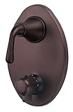 Danze D560156RBT Bannockburn Two Handle 1/2-Inch Thermostatic Shower Trim Kit, Oil Rubbed Bronze (Va