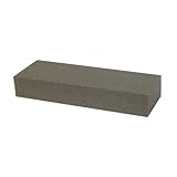 Norton Fine Benchstone, Aluminum oxide, Single Grit, 4 Length x 1 Width x 1/4 Height (Pack of 5) by 