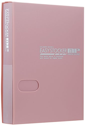 ナカバヤシ ポケットアルバム イージーストッカーMP 2L判 ピンク アカ-MP2L-80 N-P ナカバヤシ ポケットアルバム イージーストッカーMP 2L判 ピンク アカ-MP2L-80 N-P