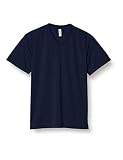 [グリマー] 半袖 メンズ 4.4オンス ドライ Vネック Tシャツ 00337-AVT ネイビー LL (日本サイズLL相当)