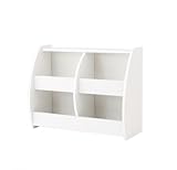 《完成品》シンプルキッズ収納家具【CREA】クレアシリーズ【おもちゃ箱】幅76cm (ホワイト)