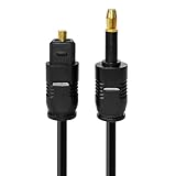 3.5 ミリメートル光ケーブルデジタル Toslink 3.5 ミリメートルケーブル金メッキコネクタ光オーディオケーブルアダプタ 1 メートル/1.5 メートル/2 メートル/3 メートル/5 メートル