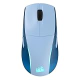 Corsair (コルセア) M75 ワイヤレス RGB 軽量 ゲーミングマウス Mac用 – 26,000DPI 交換可能なサイドボタン 光学スイッチ iCUE対応 – グレイシャルブルー