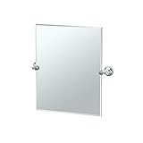 Gatco 4329SM Tiara Small Rectangle Mirror, Chrome [並行輸入品]
