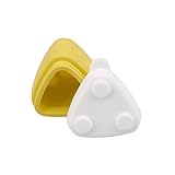 BEE&BLUE 薬ケース シリコン 収納 多機能 詰め替え容器　飾り物 小型収納ケース (レモンイエロー)