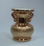 金唐草 仏花瓶 4.0寸