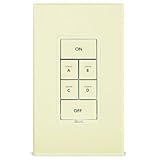 Insteon 2486DIV6 KeypadLinc INSTEON 6-Button Scene Control Keypad with Dimmer, Ivory [並行輸入品]