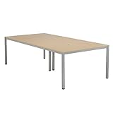 OAミーティングテーブルW2400 AT-2412-AF2 ナチュラル
