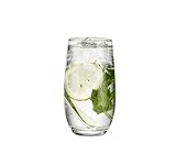 ンス ハイボールグラス 4個セット 無鉛クリスタルガラス ア ミックスドリンクカクテルグラスセット (4個,A400ml)