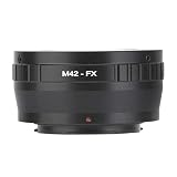 レンズ アダプター リング、ポータブル アルミ合金マニュアル フォーカス M42-FX 金属レンズ マウント アダプター リング M42 マウント レンズから FX ミラーレス カメラ用