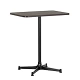 arne カフェテーブル 机 角丸タイプ ダイニングテーブル 2人 幅60cm 奥行き45cm 高さ70cm cafe-SP604520RTD ダークブラウン