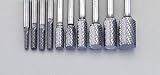 エスコ 6x19mm/6mm軸[Coated]超硬バー EA819VA-6B