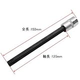 【アストロプロダクツ】AP 3/8DR ロングヘックスローブビットソケット T55