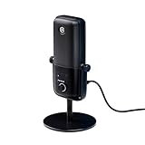 【Amazon.co.jp限定】Elgato Wave:3 - プレミアムUSBコンデンサーマイク, 【ブラック】黒 配信、ポッドキャスト、ゲーミング、およびホームオフィス適用, 無料のミキサーソフトウェア, サウンドエフェクトプラグイン, 歪みなし, プラグ&プレイ Mac/PC対応