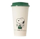 Starbucks スタバ スターバックス PEANUTS リユーザブルカップ ホワイト 473ml コラボ 第3弾 スヌーピー リユーザブル