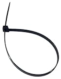 Cambridge 100pcs- 14" 120 Lbs Tensile Strength, Heavy Duty Nylon Cable Ties, UV Black [並行輸入品]