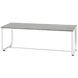 ルームアンドホーム テーブル スカンテーブル800 ストーン/ホワイト 80×40×35cm