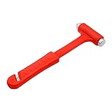 Goshang レスキューハンマー 緊急脱出用 安全ハンマー 緊急ライフハンマー ベルカッター付き 緊急ツール 防災グッズ ガラス割り 自動