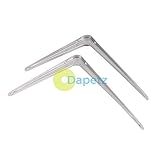 dapetz 20pceロンドングレーシェルフブラケット表示ボックス – 225 x 175 mm Light to Medium Weight