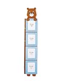 ベビー&キッズ 身長計フレーム くま 849-200 ブルー インテリア インテリア小物・ファブリック その他 [並行輸入品]
