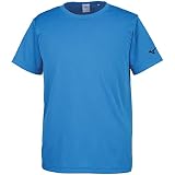 [ミズノ] トレーニングウェア 半袖 Tシャツ 袖ロゴ 吸汗速乾 ドライ 32JA8156 ディーバブルー XS