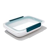 OXO 弁当箱 保存容器 プレップ&ゴー フード コンテナ 1.2L レンジ対応 ホワイト