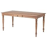 アンティーク調ダイニングテーブル/リビングテーブル 【長方形 幅150cm】 木製 木目調 『バーニー』 PM-613