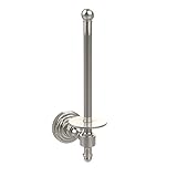 Allied Brass RW-24U-PNI Retro Wave Collection Upright Tissue Holder, Polished Nickel [並行輸入品]