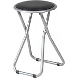 パイプ折りたたみイス FB-02BK（1010BK）【6個セット】 ブラック