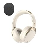 EDIFIER WH950NB Gen 2 オーバーイヤー ワイヤレス ヘッドホン 最大80時間再生 収納ケース付き -49dBまでノイズ低減 ヘッドホン 4マイクAI通話 ハイレゾ（有線/無線）/ LDAC/SBC対応 折りたたみ 外音取り込み 風ノイズ低減 低遅延 急速充電 Google Fast Pair マルチポイント対応 専用アプリ 旅行 通勤 軽量 白