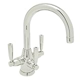 Rohl u.1380ls-eb-2 a1901 X MAPC Perrin & Rowe Filtration Metis 3つフィルタレバー洗面所蛇口、英語ブロンズ