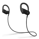 Powerbeats高性能ワイヤレスイヤフォン - Apple H1ヘッドフォンチップ、Class 1 Bluetooth、最長15時間の再生時間、耐汗仕様のイヤーバッド - ブラック