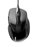 TECKNET マウス 有線 USB接続 光学式 6ボタン(戻る・進むボタン搭載) 1000/2000DPI 高精度 Windows 2000, XP, VISTA, 7, 8 and 10, Chromebook, Mac などに対応 コンパクト プラグ&プレイ (Black-US)