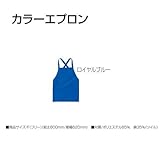 アーテック カラーエプロン ロイヤルブルー 38881