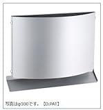 宇佐美工業 UK-WEV150B-MG/メタリックグレー W型フード付ガラリ
