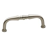 Baldwin 4962.150。Bin 3-inch Colonialスタイルキャビネット引き出し、サテンニッケル