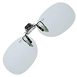 ERナチュレ 日本製 前掛け PCグラス ブルーライト 紫外線カット クリップオン NR-27 (ﾅﾁｭﾗﾙｽﾓｰｸ)