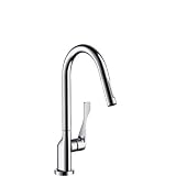 Hansgrohe(ハンスグローエ) アクサーチッテリオ シングルレバー引出式キッチンシャワー混合水栓 (ハンスグローエ ジャパン公式・日本規格適合品)