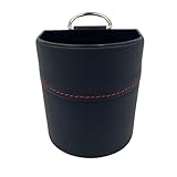 [S.T.S.G] 車 小物入れ 収納 簡単取り付け ポケット 便利 整理整頓 ケース ボックス 吊り下げ 車内用品 運転席 ホルダー グッズ 多用途 (ブラック：B)