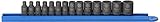 GearWrench 84907 1/4-Inch Drive Impact Socket Set Metric, 14-Piece [並行輸入品]