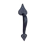 Adonai Hardware Baasha Black Antique Iron Door Pull