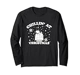 PEANUTS Chillin At Christmas スヌーピー 長袖Tシャツ