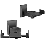 suptek 大型スピーカースタンド 壁がけスピーカー台 スピーカーマウント 7.5°上向き傾け 45°左右調節 耐荷重各25kg 幅調節可能139～280mm 石膏ボードには非対応 1ペア [2台1組] SPM201