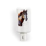 Dean CrouserポンチョHorse Nightlight & Essential Oil Burnerオプション