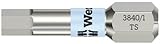Wera Series 1 3840/1 TS Stainless Bit, Hexagon 5.5mm Head x 1/4" Drive (Pack of 10) [並行輸入品]