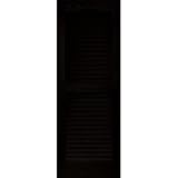 Vantage 0114039002 14X39 Louver Arch Shutter/Pair 002, Black [並行輸入品]