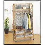 今枝商店 上棚付ワイドハンガーラック 幅90cmタイプ W-665