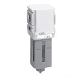 CKD エアフィルタ 白色シリーズ 幅×奥行×高さ:43×40×114mm （F1000-6-W）